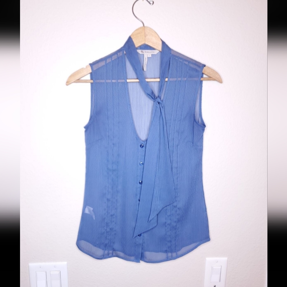 BCBG Sheer Blouse
